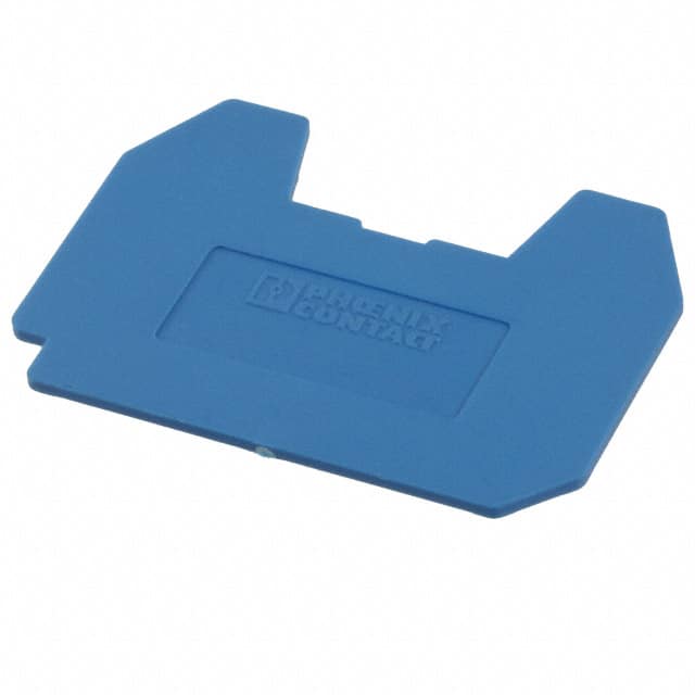 3025309 Phoenix Contact                                                                    END COVER BLUE