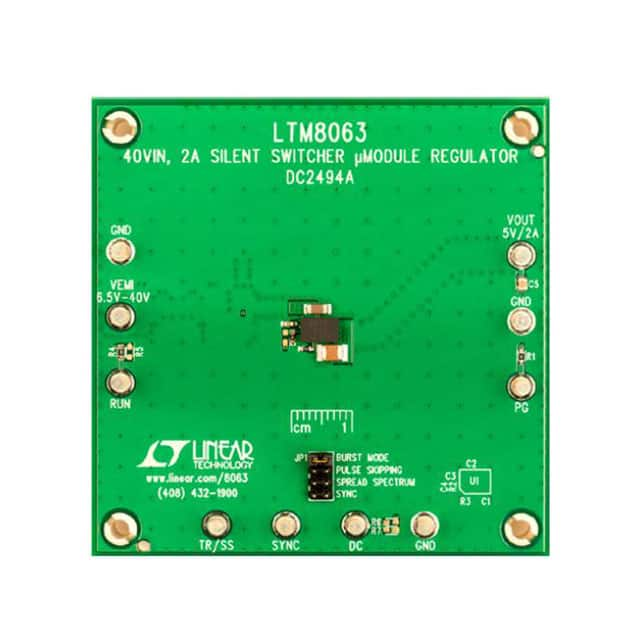 DC2494A Linear Technology/Analog Devices                                                                    DEMO BOARD FOR LTM8063