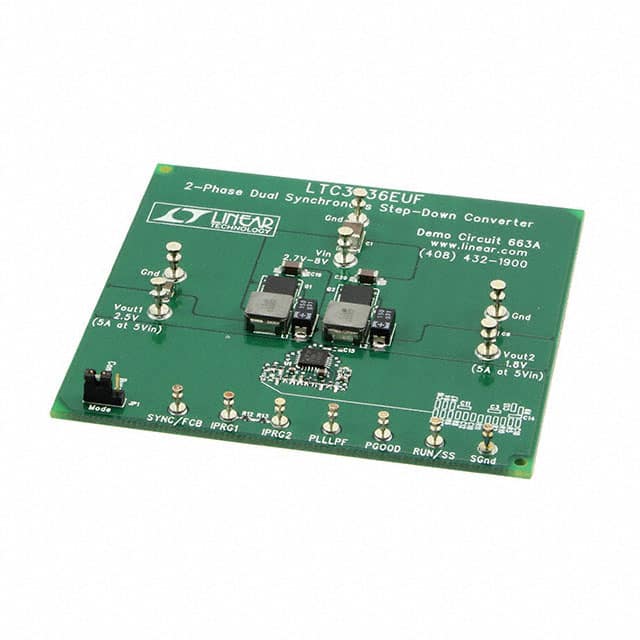 DC663A Linear Technology/Analog Devices                                                                    BOARD EVAL FOR LTC3736EUF