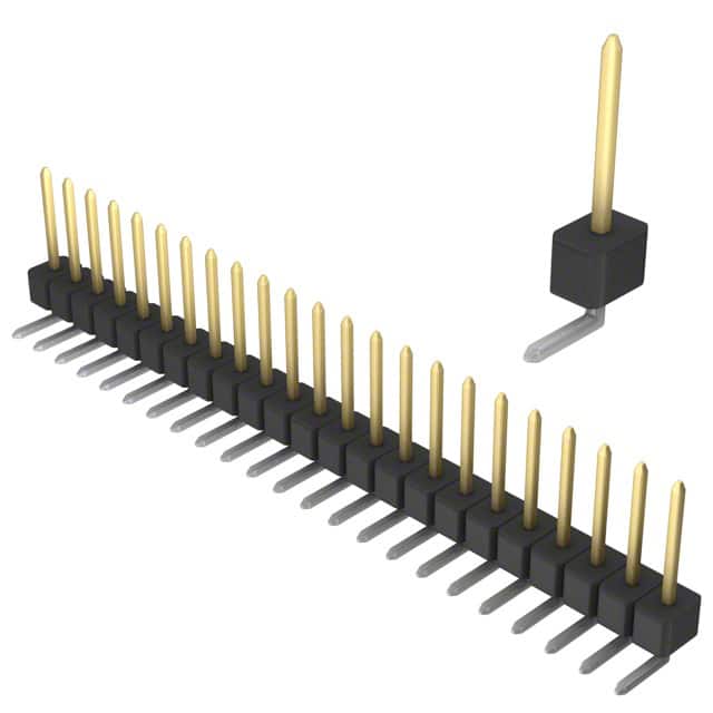 PBC23SGAN Sullins Connector Solutions                                                                    CONN HEADER .100 SINGL R/A 23POS