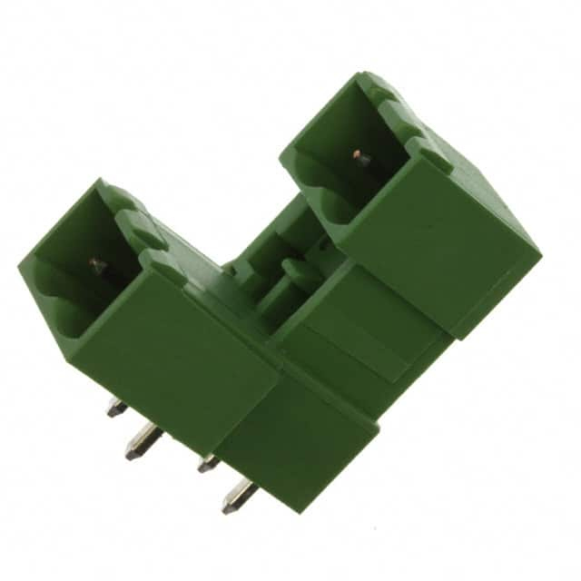 284061-2 TE Connectivity AMP Connectors                                                                    TERM BLOCK HDR 4POS 90DEG 5.08MM