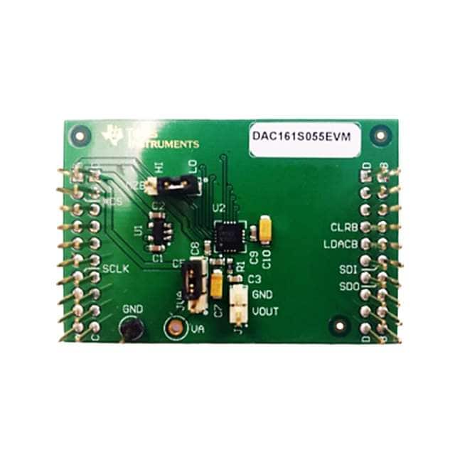 DAC161S055EVM Texas Instruments                                                                    EVAL BOARD FOR DAC161S055