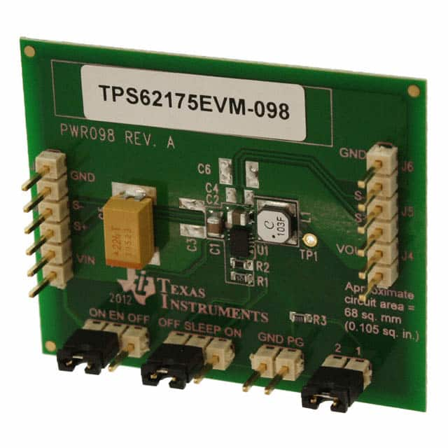 TPS62175EVM-098 Texas Instruments                                                                    MODULE EVAL BOARD TPS62175-098