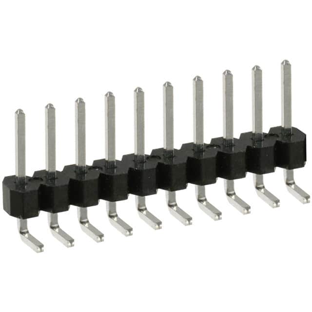 PEC10SBAN Sullins Connector Solutions                                                                    CONN HEADER .100 SINGL R/A 10POS