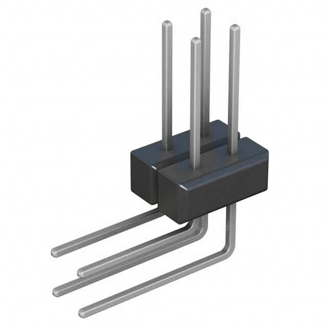 PEC02DBCN Sullins Connector Solutions                                                                    CONN HEADER .100 DUAL R/A 4POS
