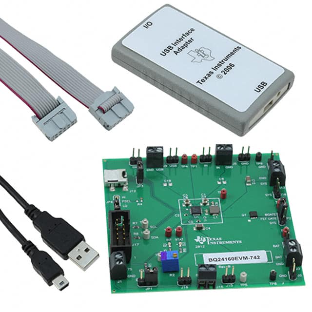 BQ24160EVM-742 Texas Instruments                                                                    EVAL MODULE FOR BQ24160-742