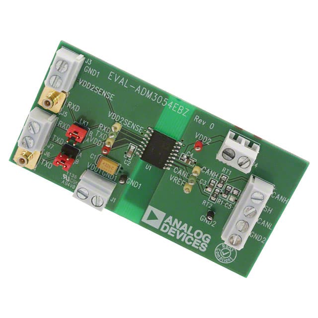 EVAL-ADM3054EBZ Analog Devices Inc.                                                                    EVAL BOARD FOR ADM3054