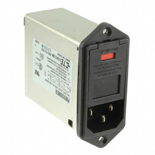 PM000DM3E TE Connectivity AMP Connectors                                                                    PWR ENT MOD RCPT IEC320-C14 PNL