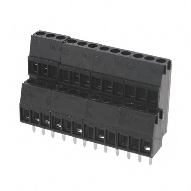 1720100000 Weidmuller                                                                    TERM BLOCK PCB 24POS 3.5MM BLACK