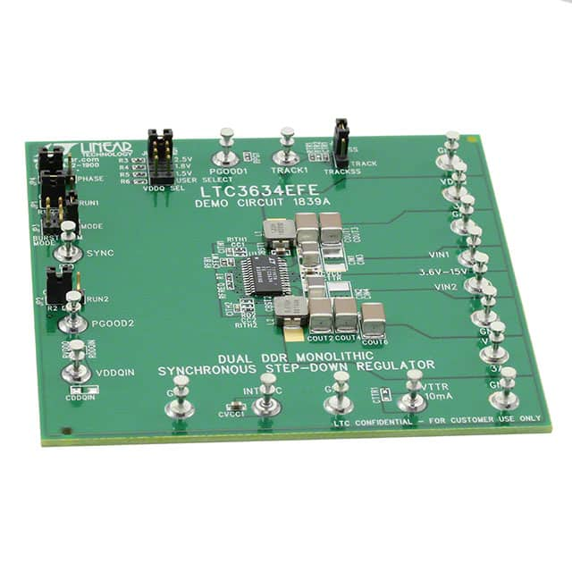 DC1839A Linear Technology/Analog Devices                                                                    EVAL BOARD BUCK REG LTC3634