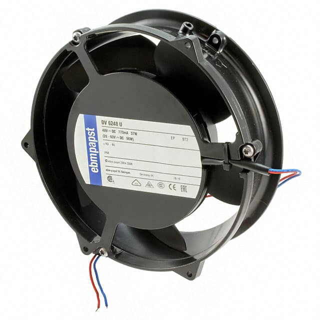 DV6248U ebm-papst Inc.                                                                    FAN AXIAL 48VDC 172X51MM IP68