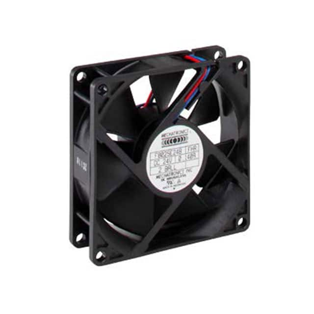 F8025S24B-RHR Mechatronics Fan Group                                                                    FAN AXIAL 80X25MM 24VDC