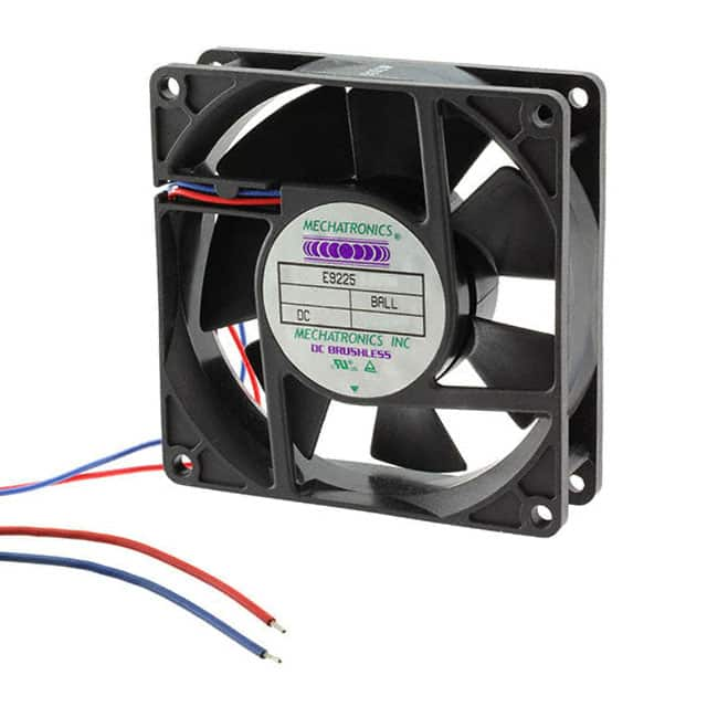 E9225M05B-FSR Mechatronics Fan Group                                                                    FAN AXIAL 92X25MM 05VDC