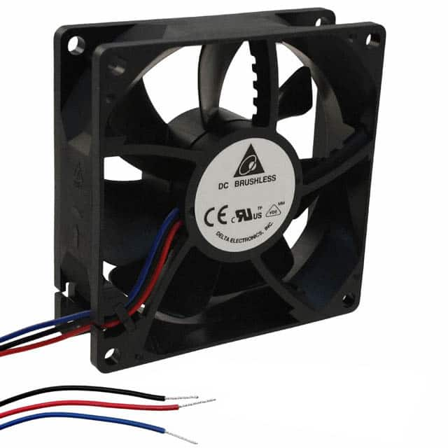 QFR0812SH-F00 Delta Electronics                                                                    FAN AXIAL 80X25.4MM 12VDC WIRE