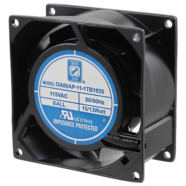 OA80AP-11-1TB1855 Orion Fans                                                                    FAN AXIAL 80X38MM 115VAC TERM