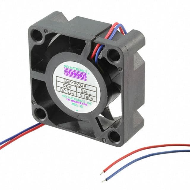 G4015X24B-RSR Mechatronics Fan Group                                                                    FAN AXIAL 40X15MM 24VDC