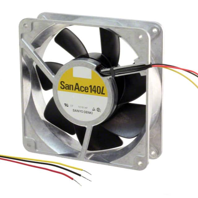 9LB1424M501 Sanyo Denki America Inc.                                                                    FAN 140X51MM 24VDC RBLS TACH