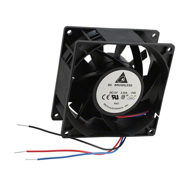 PFB0912UHE-F00 Delta Electronics                                                                    FAN AXIAL 92X38MM 12VDC WIRE