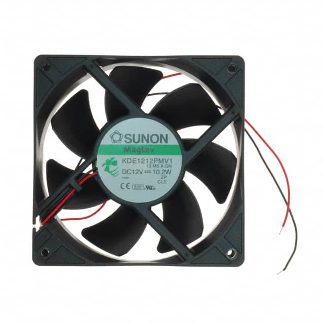KDE1212PMV1.13.MS.A.GN Sunon Fans                                                                    FAN AXIAL 120X38MM 12VDC WIRE