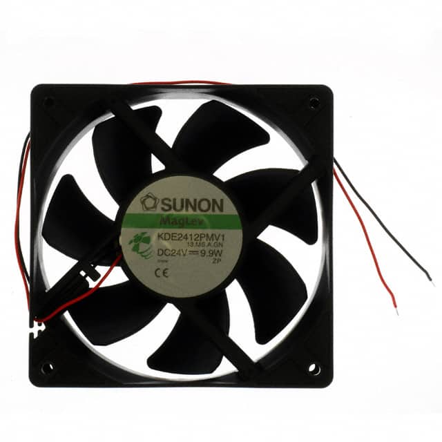 KDE2412PMV1.13.MS.A.GN Sunon Fans                                                                    FAN AXIAL 120X38MM 24VDC WIRE