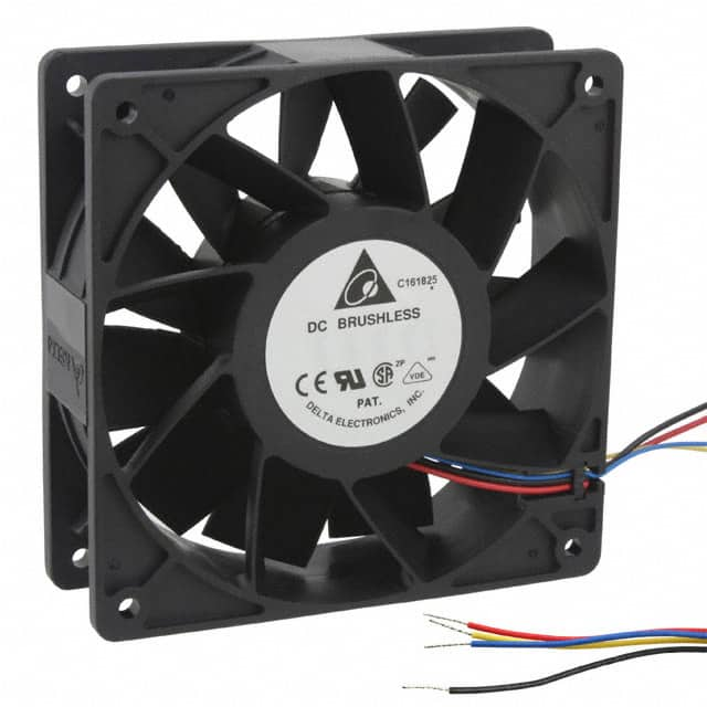 PFC1212DE-F00 Delta Electronics                                                                    FAN AXIAL 120X38MM 12VDC WIRE