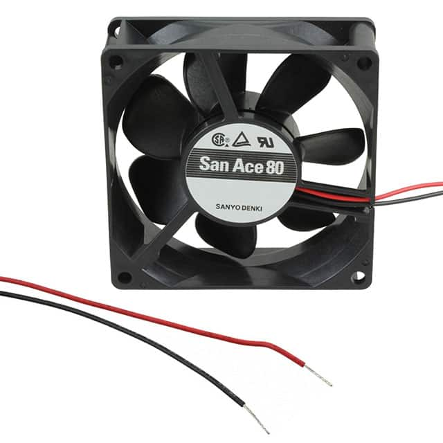 9G0824G102 Sanyo Denki America Inc.                                                                    FAN 80X38MM 24VDC