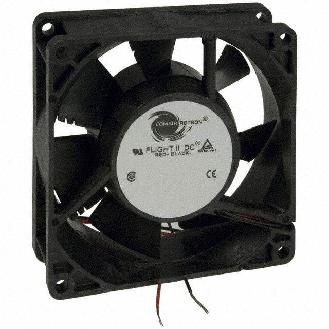 19031168A Comair Rotron                                                                    FAN AXIAL 92X25.4MM 12VDC FN12B3