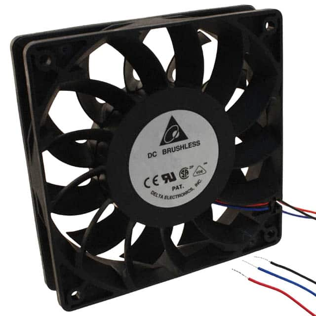 FFB1224SHE-R00 Delta Electronics                                                                    FAN AXIAL 120X38MM 24VDC WIRE