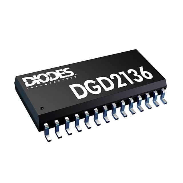 DGD2136S28-13 Diodes Incorporated                                                                    HV GATE DRIVER SO-28