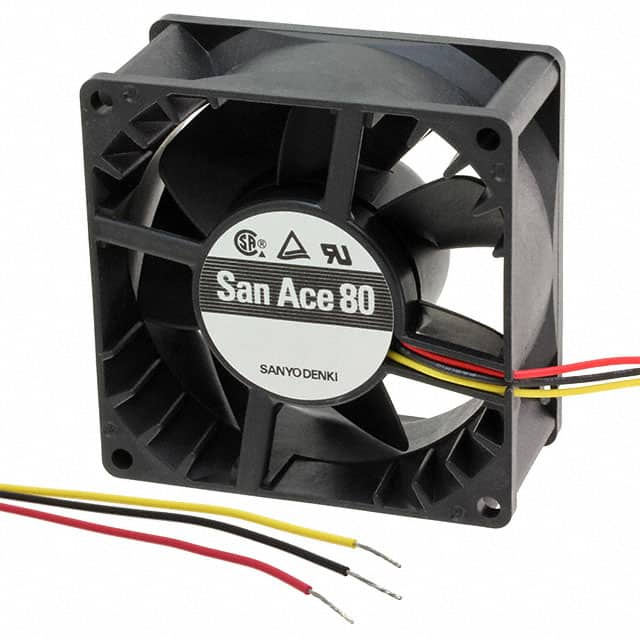 9S0812F401 Sanyo Denki America Inc.                                                                    FAN 80X25MM 12VDC TACH