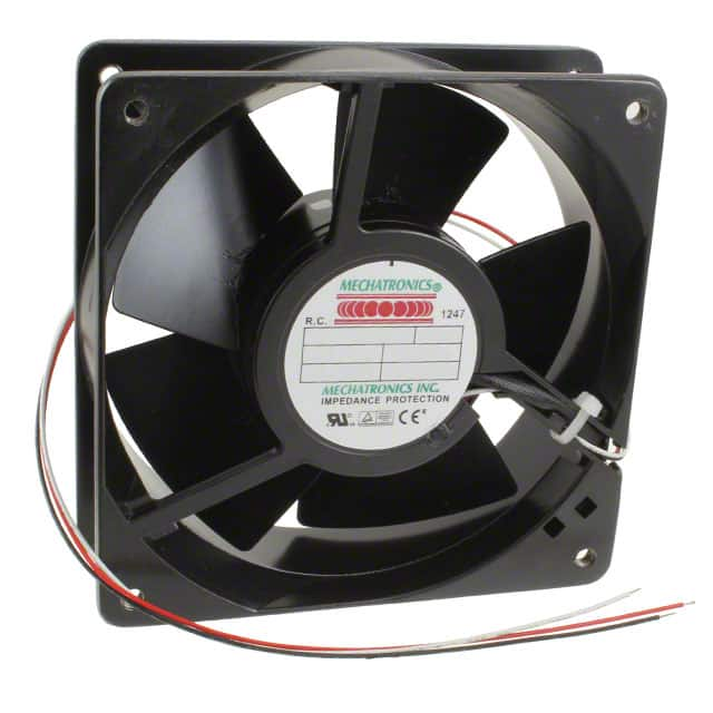 UF12AM12-BWHR-F Mechatronics Fan Group                                                                    FAN 120X38MM 115VAC HIGH TEMP