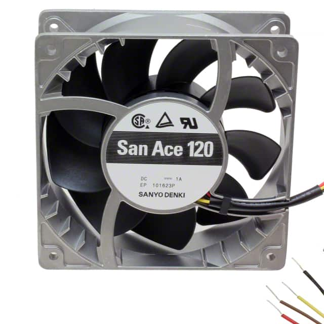 9HV1248P1H001 Sanyo Denki America Inc.                                                                    FAN 120X38MM 48VDC VANE TACH,PWM