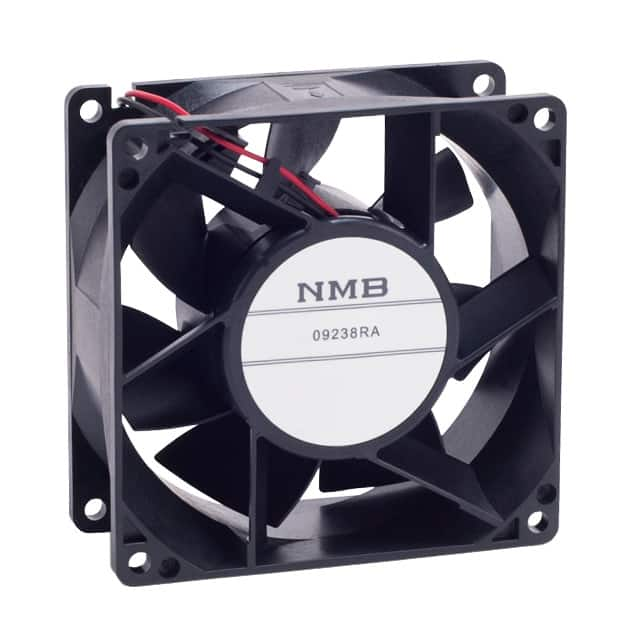 09238RA-12N-EA-00 NMB Technologies Corporation                                                                    FAN 12VDC 92X38MM 2WR