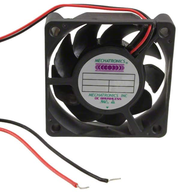 G6015E12B-RHR Mechatronics Fan Group                                                                    FAN AXIAL 60X15MM 12VDC