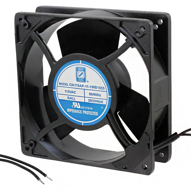 OA119AP-11-1WB1855 Orion Fans                                                                    FAN AXIAL 127X38.5MM 115VAC WIRE