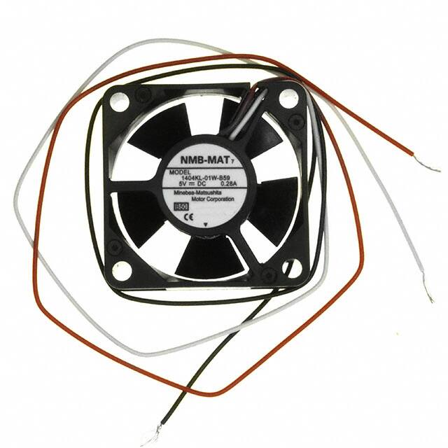 1404KL-01W-B59-B50 NMB Technologies Corporation                                                                    FAN AXIAL 35X10MM BALL 5VDC WIRE