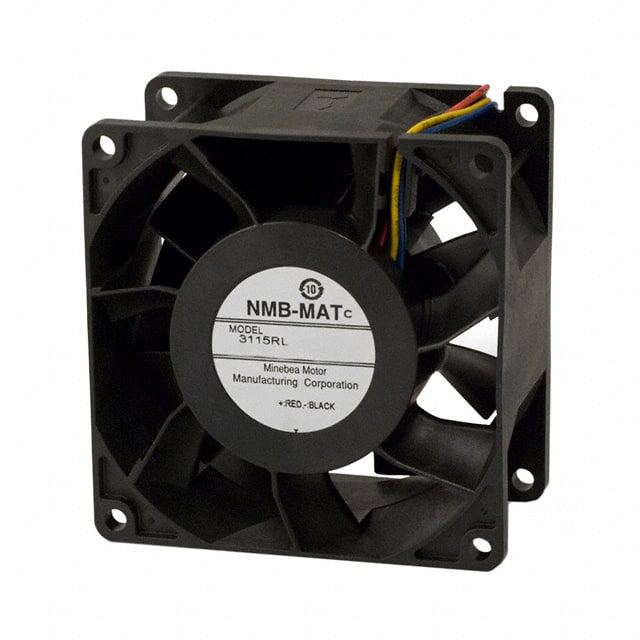 3115RL-04W-B50-E00 NMB Technologies Corporation                                                                    FAN AXIAL 80X38MM 12VDC WIRE