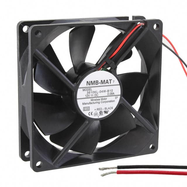 3610KL-04W-B10-E00 NMB Technologies Corporation                                                                    FAN AXIAL 92X25MM 12VDC WIRE