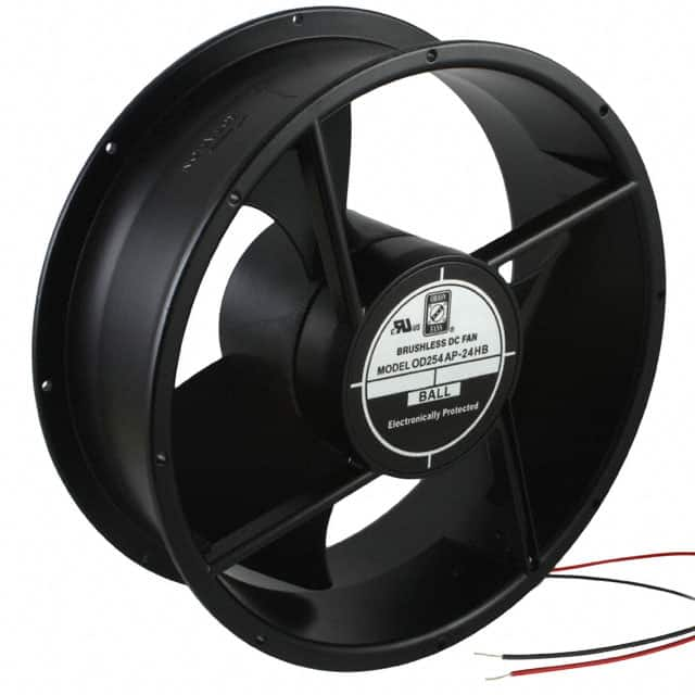 OD254AP-24HB Orion Fans                                                                    FAN AXIAL 254X89MM 24VDC WIRE