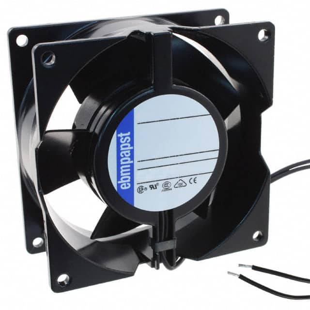 3800 ebm-papst Inc.                                                                    FAN AXIAL 92X38MM 115VAC WIRE