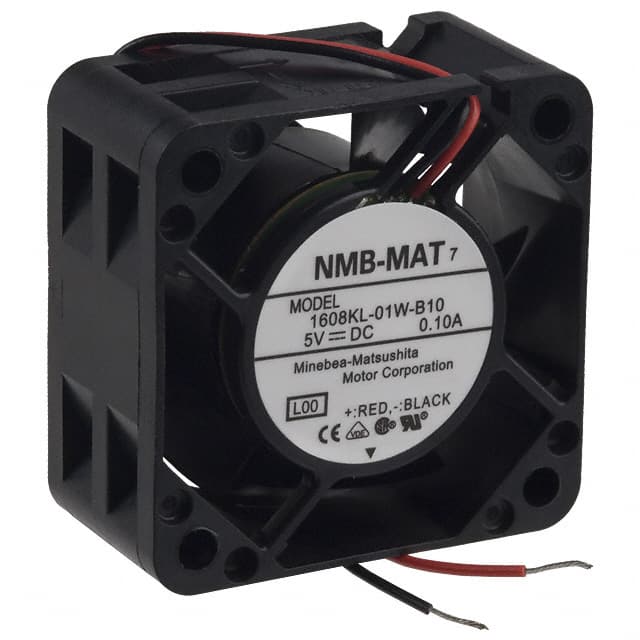 1608KL-01W-B10-L00 NMB Technologies Corporation                                                                    FAN AXIAL 40X20MM BALL 5VDC WIRE