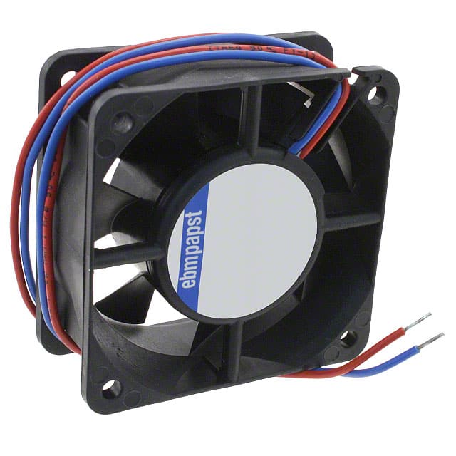 614U-165 ebm-papst Inc.                                                                    FAN AXIAL 60X25.4MM 24VDC WIRE