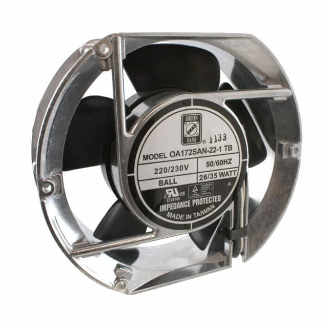 OA172SAN-22-1TB Orion Fans                                                                    FAN AXIAL 172X50.8MM 230VAC TERM