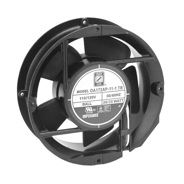 OA172AP-11-1WB Orion Fans                                                                    FAN AXIAL 172X51MM 115VAC WIRE