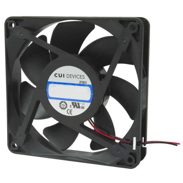 CFM-A225-13-10 CUI Inc.                                                                    DC AXIAL FAN, 120 MM SQUARE, 25