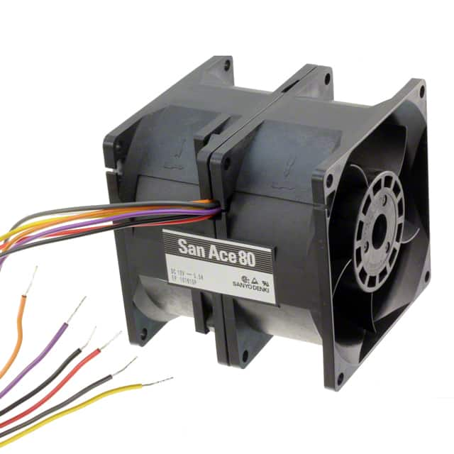 9CRA0812P8G001 Sanyo Denki America Inc.                                                                    FAN 80X80MM 12VDC TACH,PWM