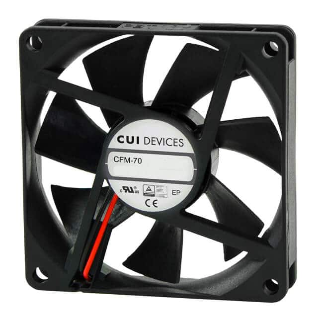 CFM-7020V-140-375-11 CUI Inc.                                                                    FAN AXIAL 70X20MM 12VDC WIRE