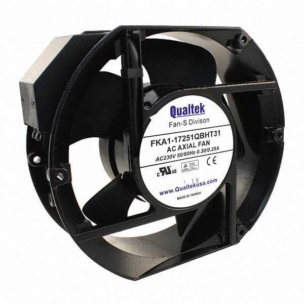 FKA1-17251QBHT31 Qualtek                                                                    FAN AXIAL 172X50.8MM 230VAC TERM