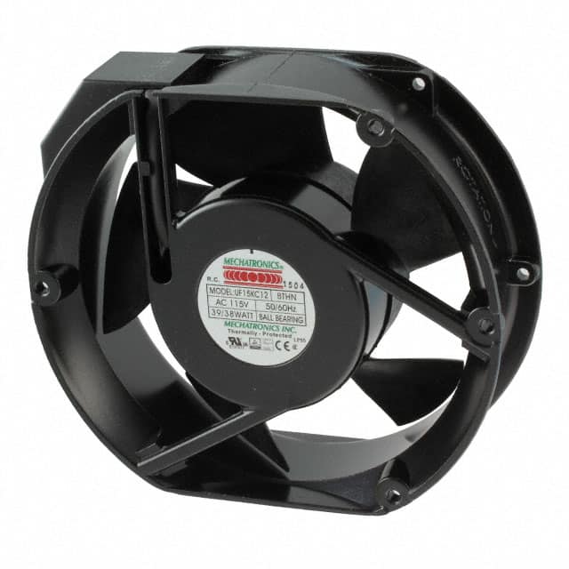 UF15KC12-BTHNR Mechatronics Fan Group                                                                    FAN AXIAL 172X150X55MM 115VA IP5