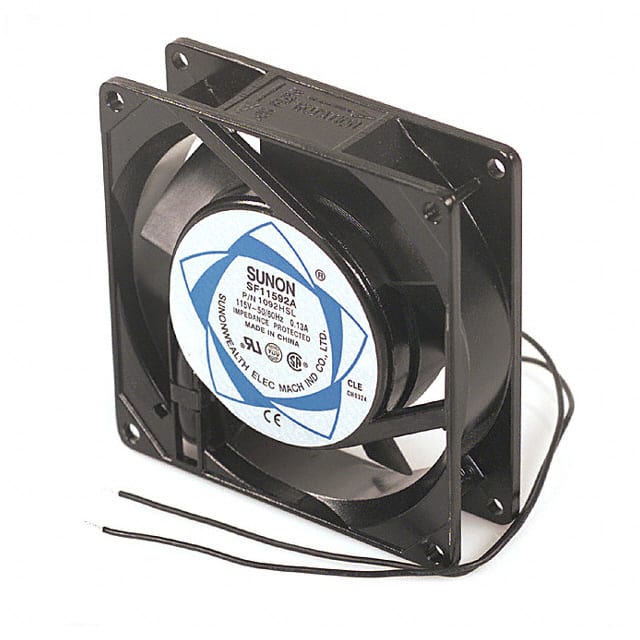 SF11592A-1092HSL Sunon Fans                                                                    FAN AXIAL 92X25MM 115VAC WIRE